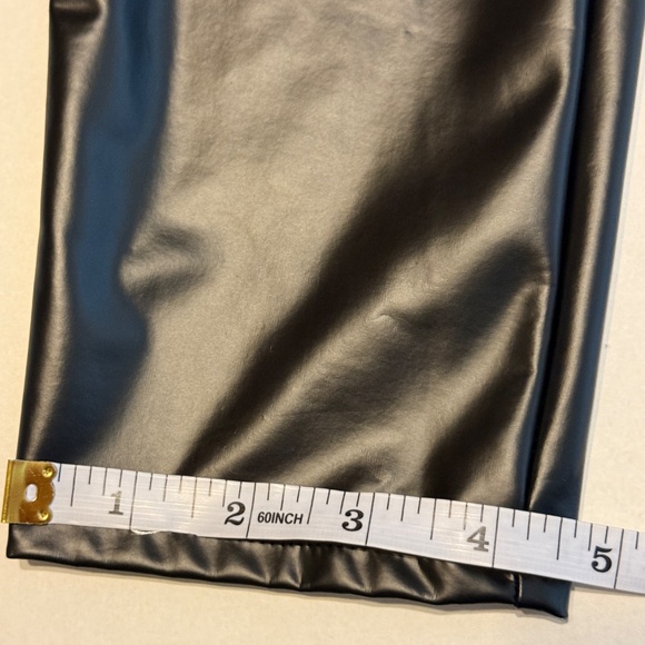 Fashion Nova Faux Leather Jumpsuit size Med - Picture 6 of 7